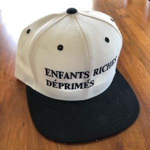 Enfants Riches Deprimes white snapback